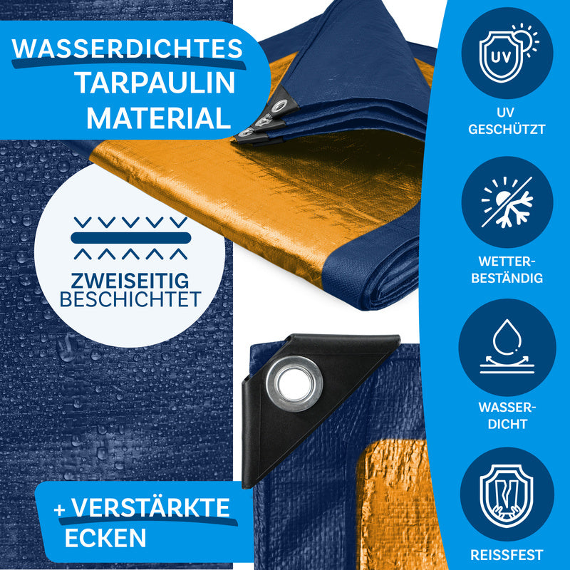 Abdeckplane, wasserdicht für Garten und Terrasse – Detailansicht 47