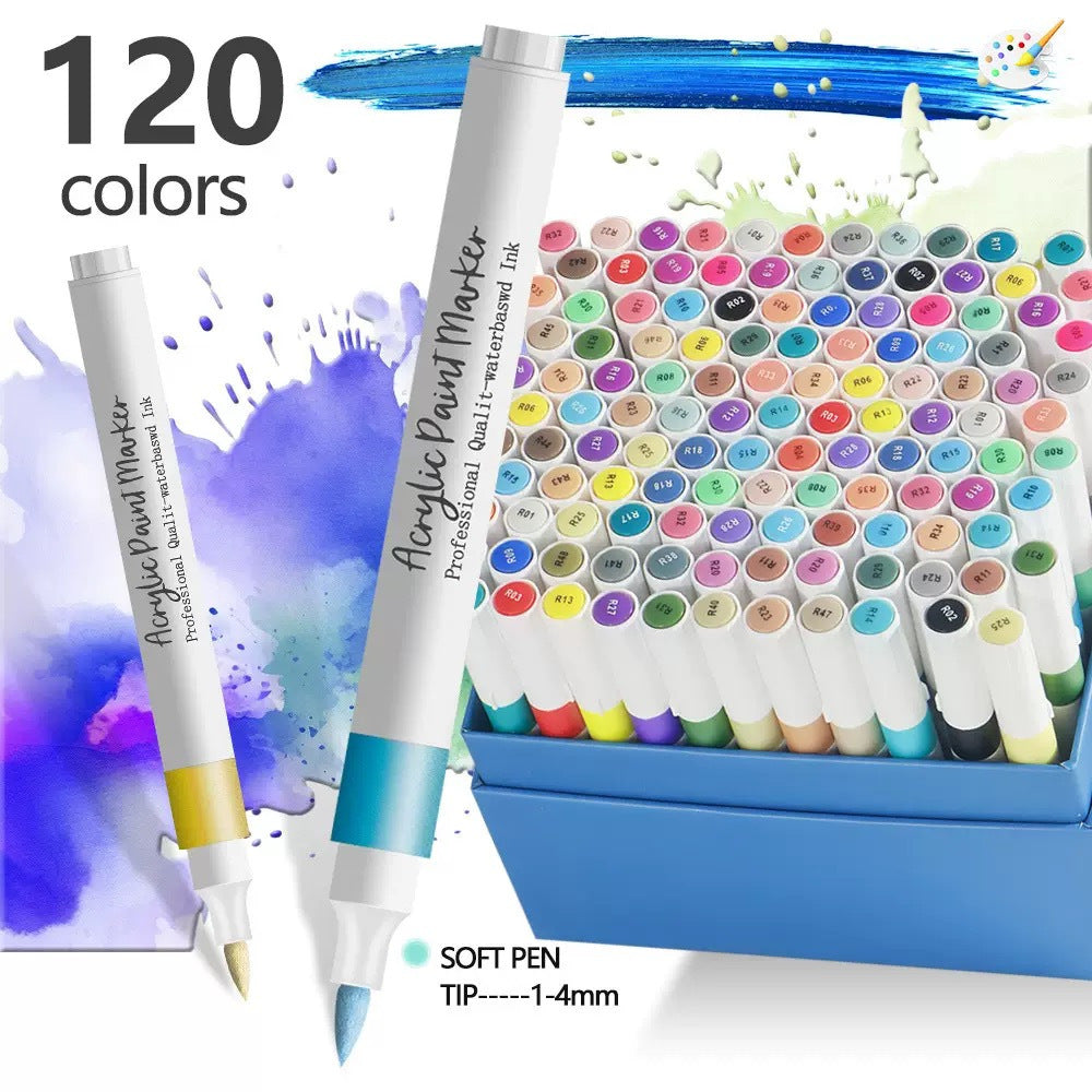 Acrylmarker, Glas für Kreativprojekte und Steine – Hauptansicht