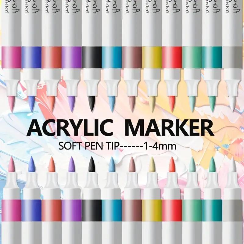 Acrylmarker, Glas für Kreativprojekte und Steine – Detailansicht 3