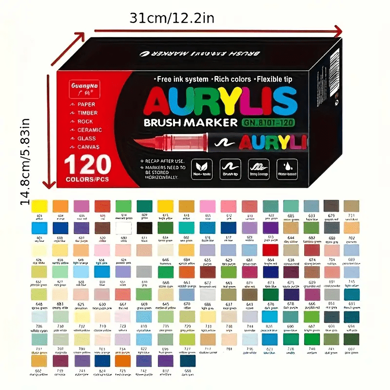 Acrylmarker, Kunststoff für Kreativprojekte und Hobby – Detailansicht 4