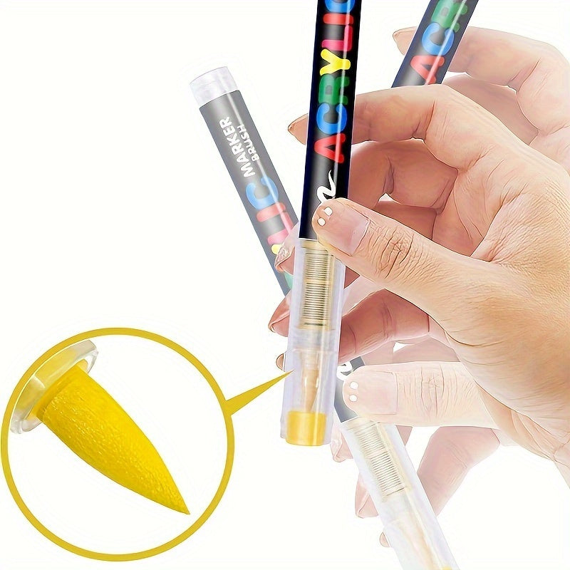 Acrylmarker, Kunststoff für Kreativprojekte und Hobby – Detailansicht 10