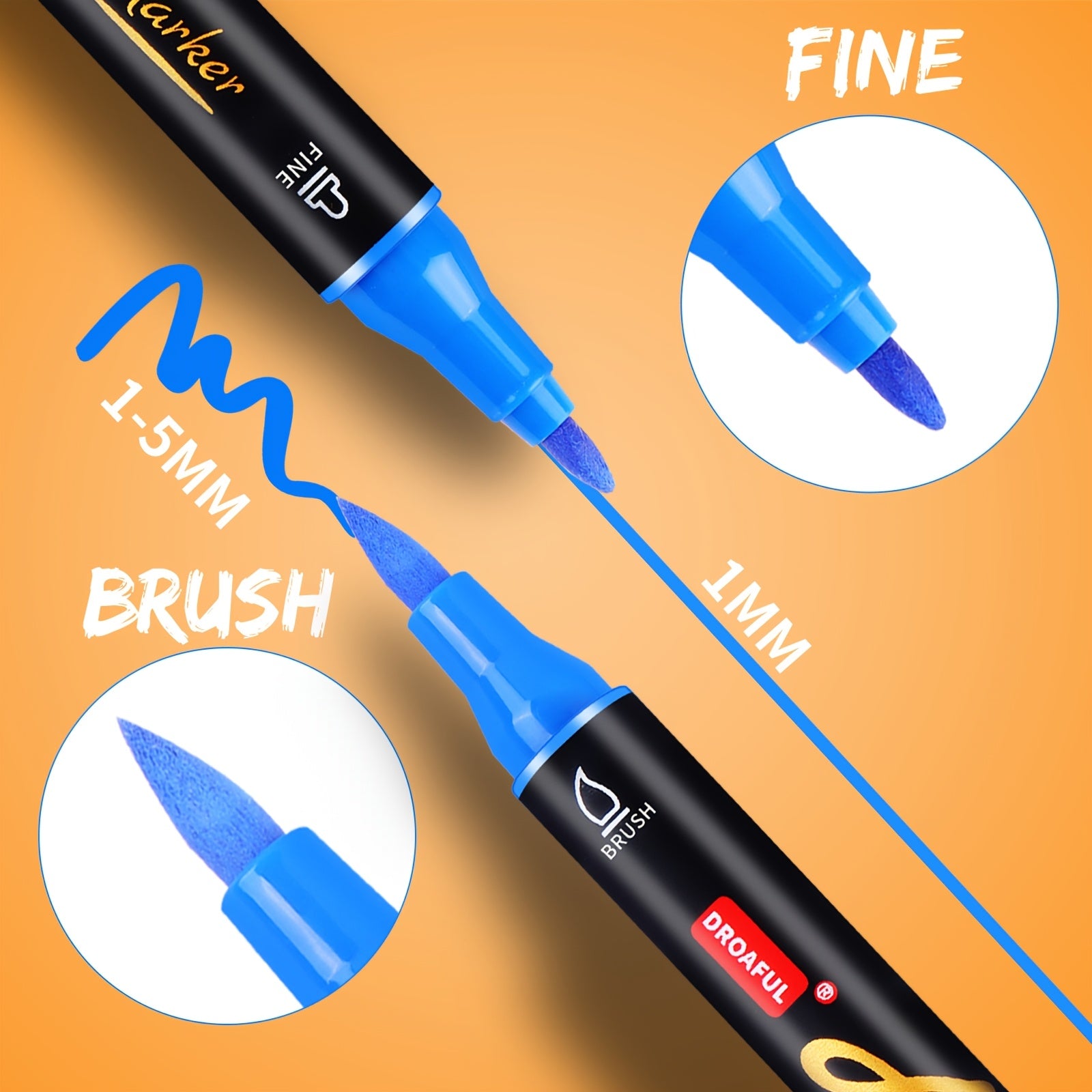 Acrylmarker, Metall für Hobby – Detailansicht 7