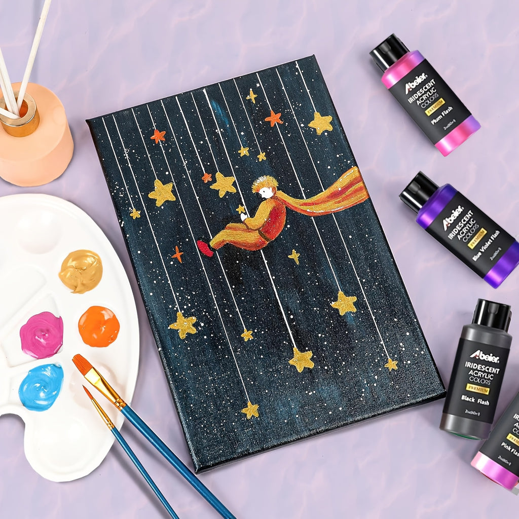 Acrylpigment, Holz für Steine und DIY-Kunstdruckfarben für Bastler – Detailansicht 7