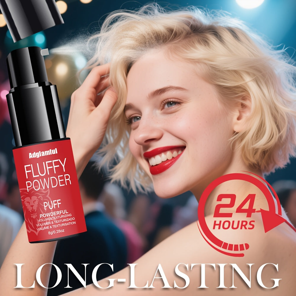 Adglamful Press Bottle Volumenpuder, Adglamful Haarvolumenpulver für voluminöses Haar und Pflege zu Hause – Hauptansicht