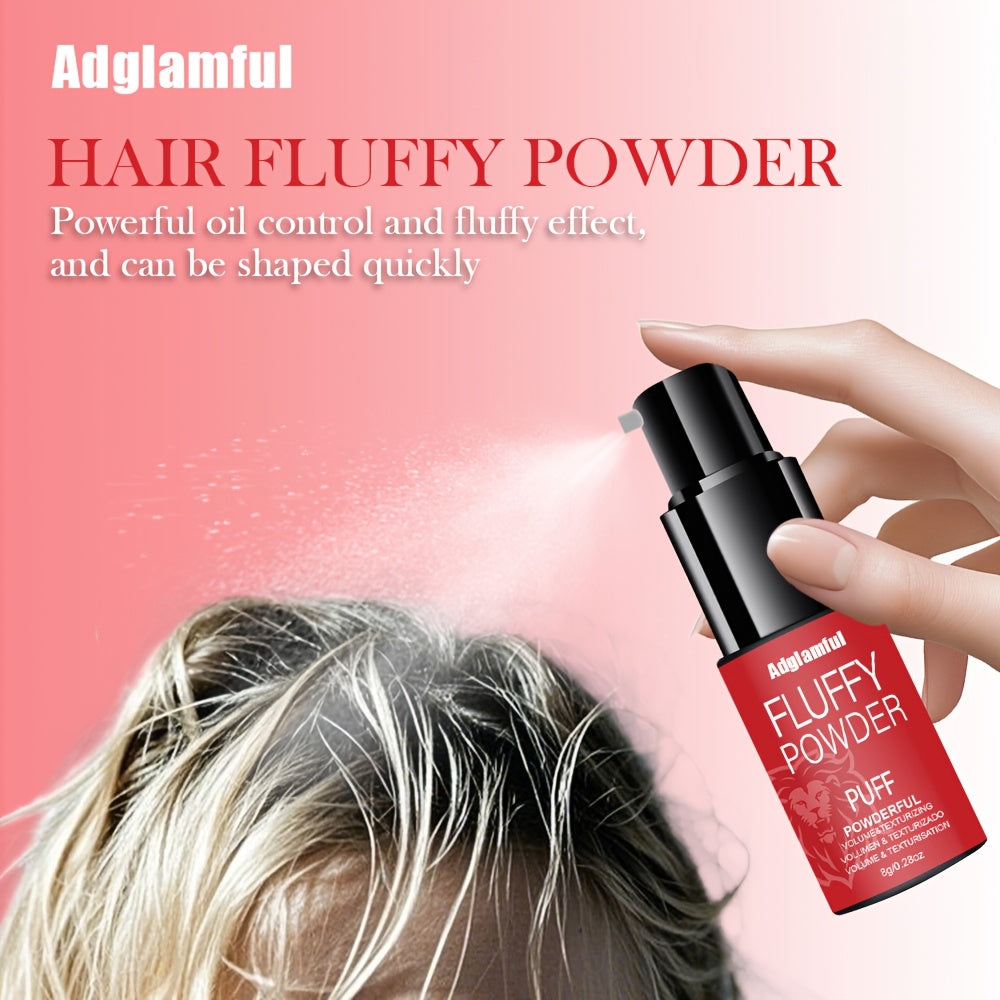 Adglamful Press Bottle Volumenpuder, Adglamful Haarvolumenpulver für voluminöses Haar und Pflege zu Hause – Detailansicht 9