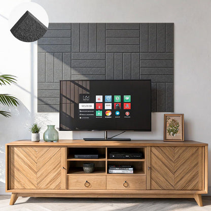 12 Schalldämmplatten, 150 kg/m³ Schalldämmplatten, 30x30 cm selbstklebendes Design für Wände, Decken, Türen  Fenster