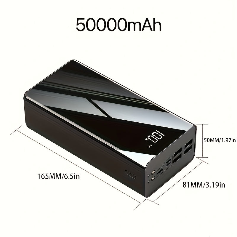 Ah extra große Kapazität, 50000mAh für Reisen und Camping – Detailansicht 7
