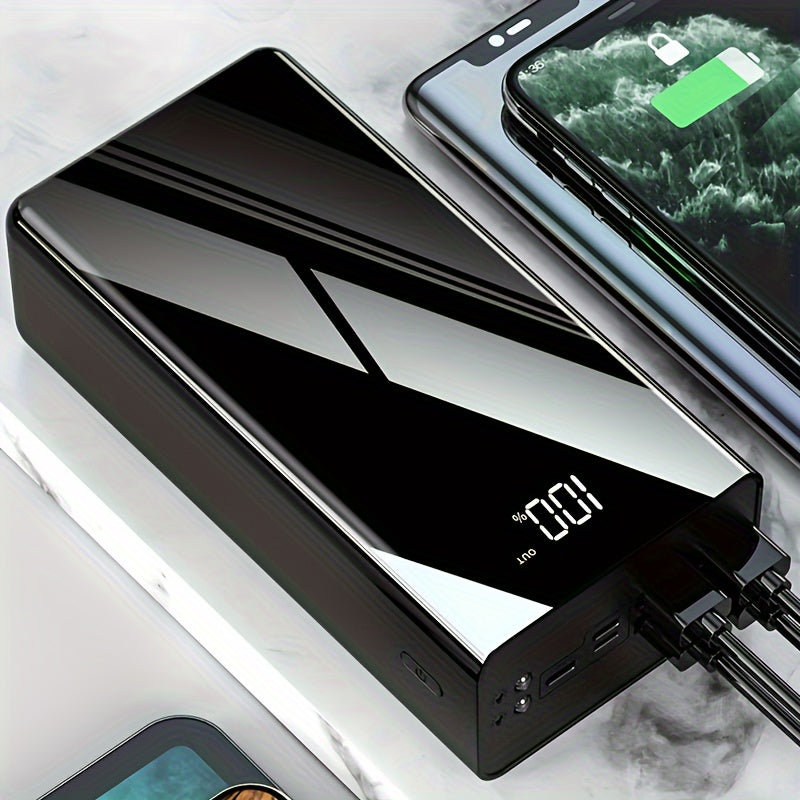 Ah Extra Große Kapazität, Schnelles USB-Ladegerät mit LED-Anzeige für Reisen – Detailansicht 9