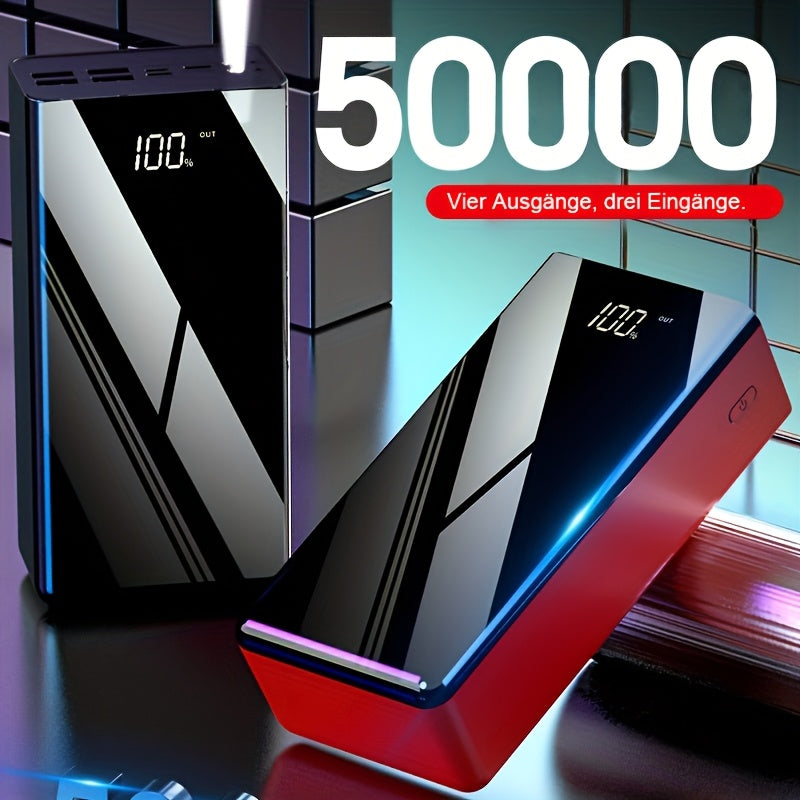 Ah Extra Große Kapazität, Schwarz 50000mAh für Camping – Detailansicht 6