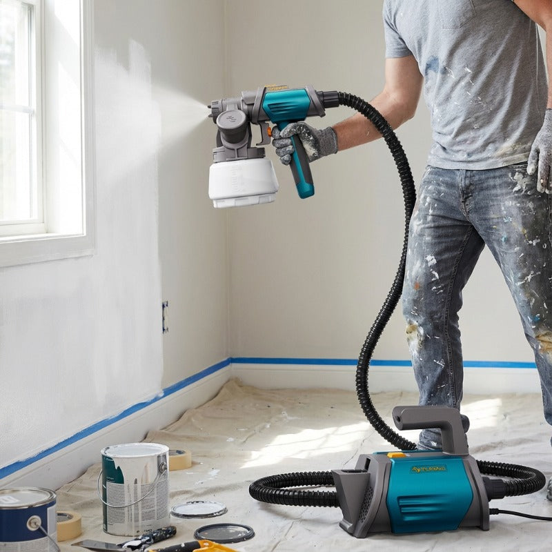 Akku-Farbspritzpistole, 800W für Wände und Zäune – Detailansicht 3