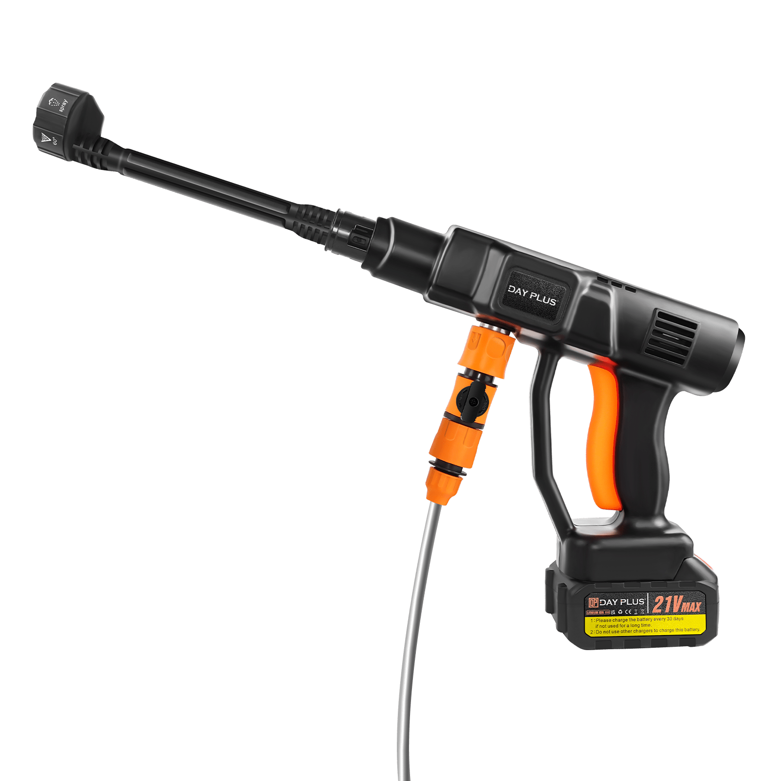 Akku-Hochdruckreiniger, 1x Batterie für Terrasse und Auto – Detailansicht 11