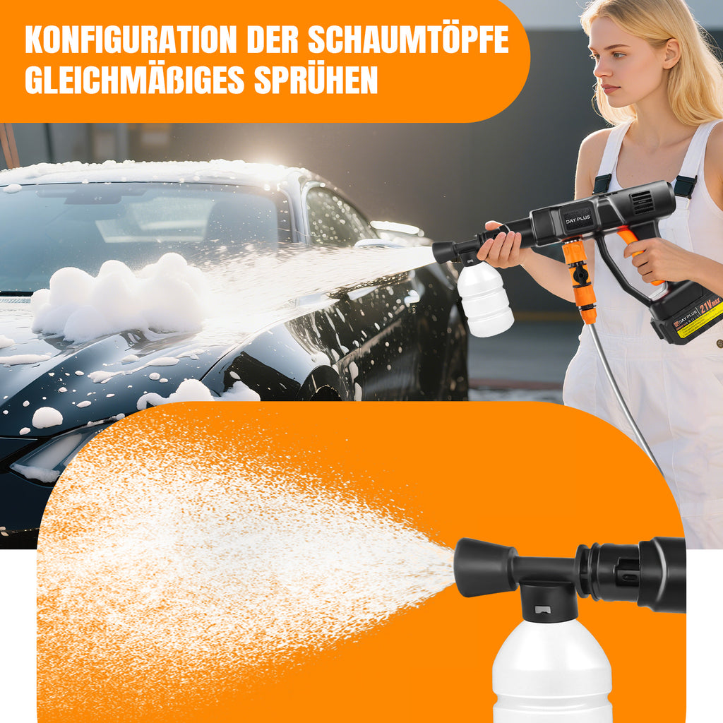 Akku-Hochdruckreiniger, Hochdruckreiniger mit 1 Stk. Batterie für Auto – Detailansicht 24