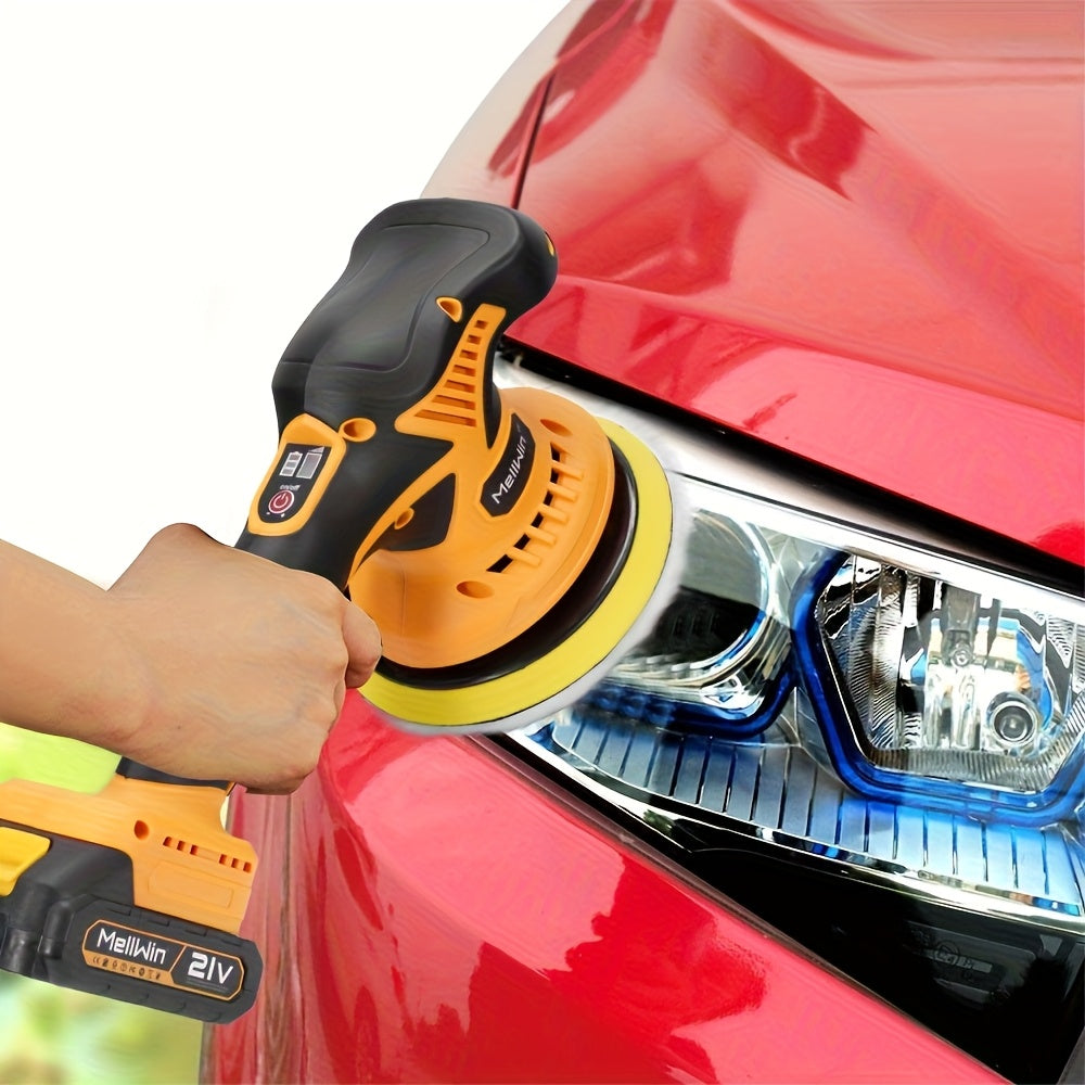 Akku-Poliermaschine, Ohne Batterie-21V für Autopflege und Oberflächenpolitur – Detailansicht 7