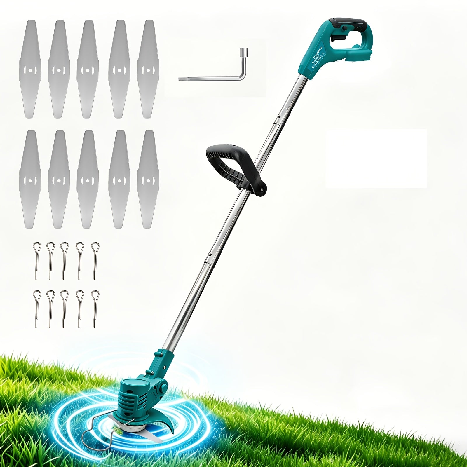 Akku-Rasentrimmer, 200W für Garten und Terrasse – Detailansicht 3