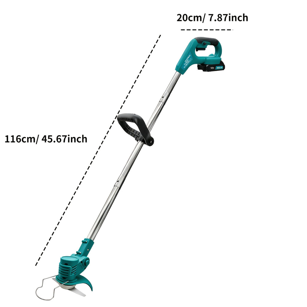 Akku-Rasentrimmer, 200W für Garten und Terrasse – Detailansicht 11