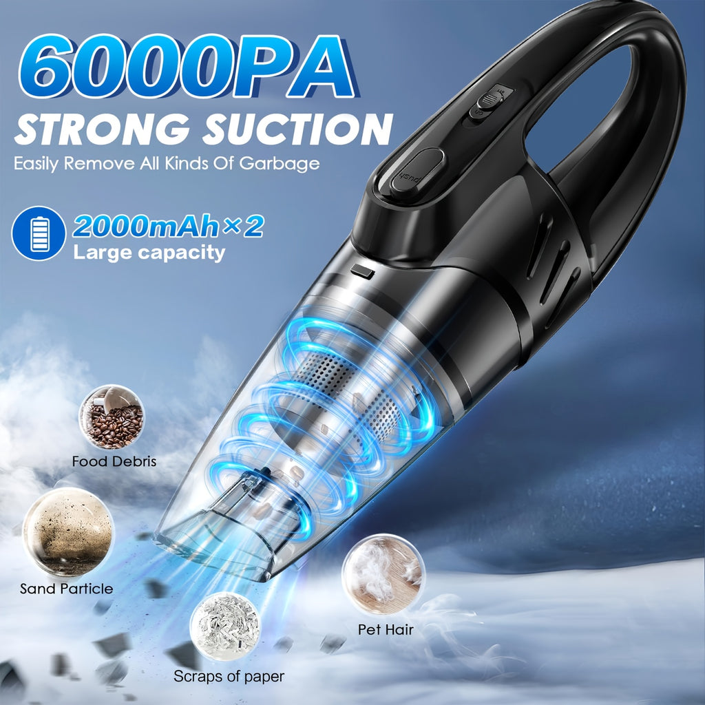 Akku-Staubsauger, 2000mAh für Hartböden und Teppiche – Detailansicht 9