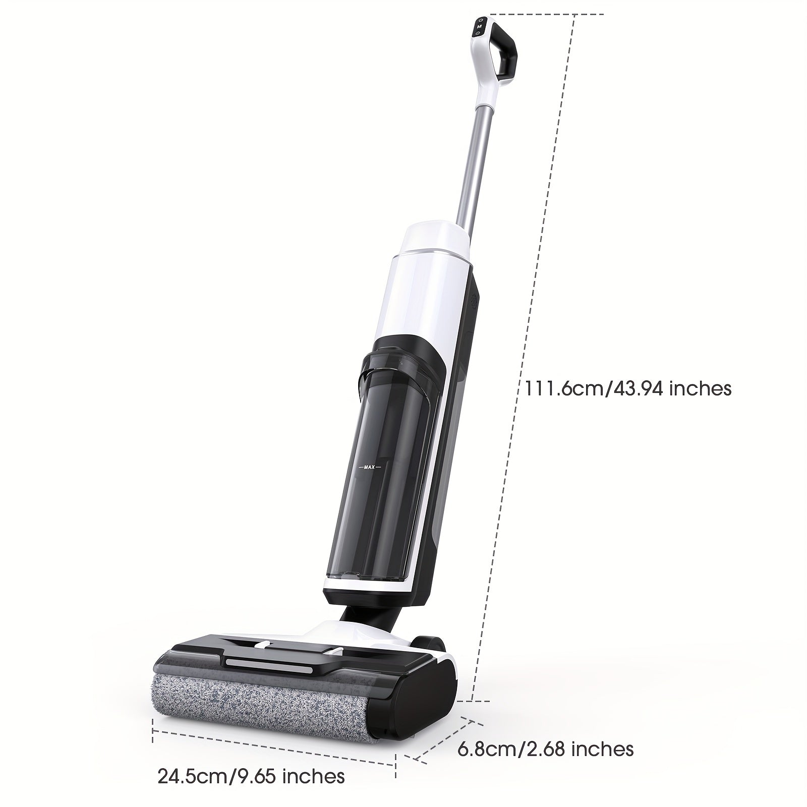 Akku-Staubsauger, 6mm für Hartböden und Teppiche – Detailansicht 2