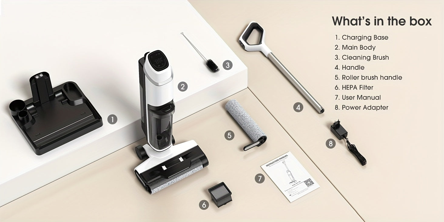 Akku-Staubsauger, 6mm für Hartböden und Teppiche – Detailansicht 17
