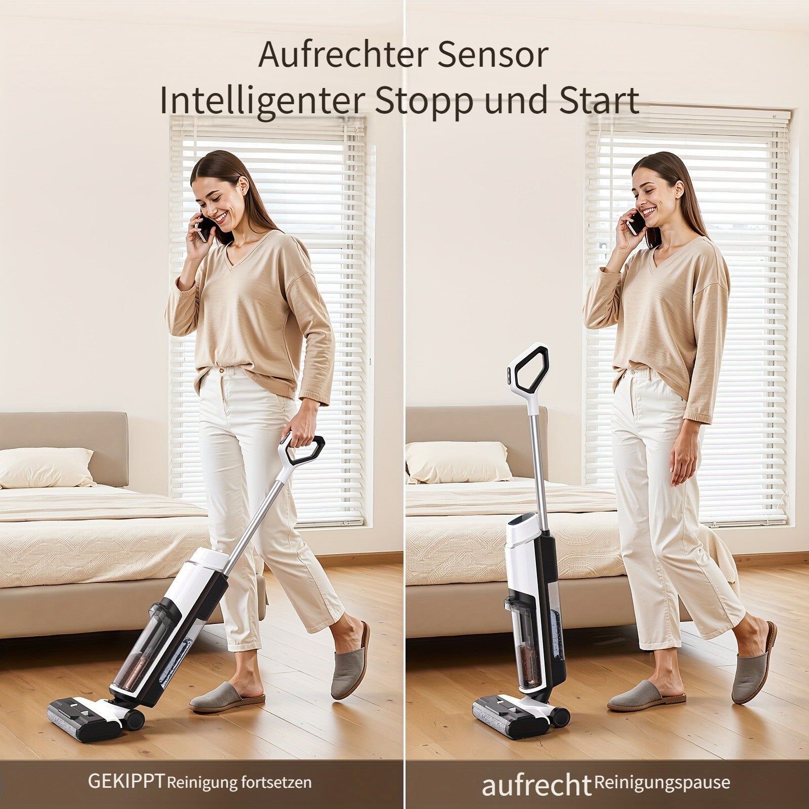 Akku-Staubsauger, 6mm für Hartböden und Teppiche – Detailansicht 19
