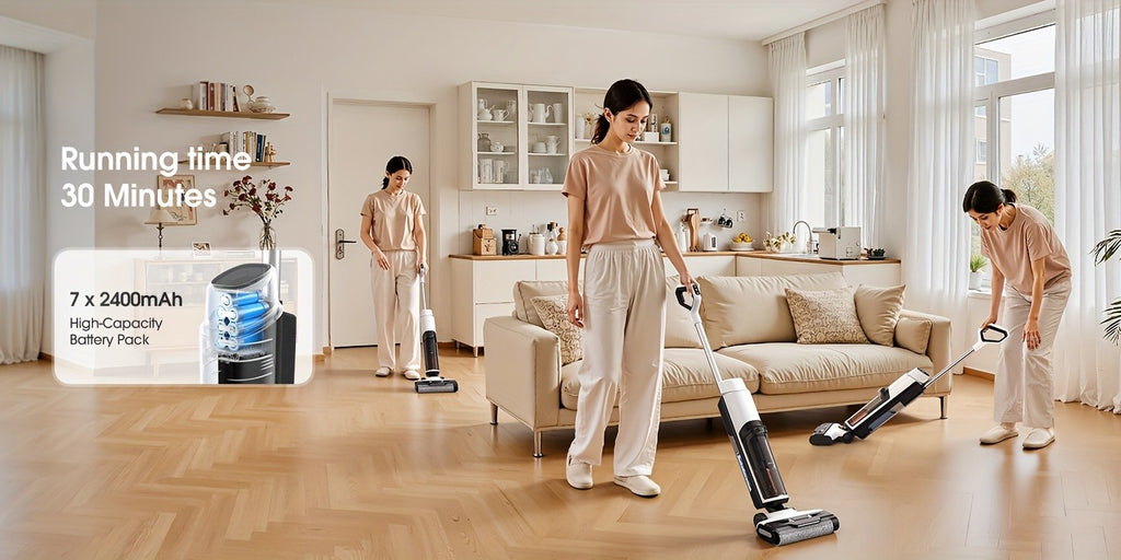 Akku-Staubsauger, 6mm für Hartböden und Teppiche – Detailansicht 22