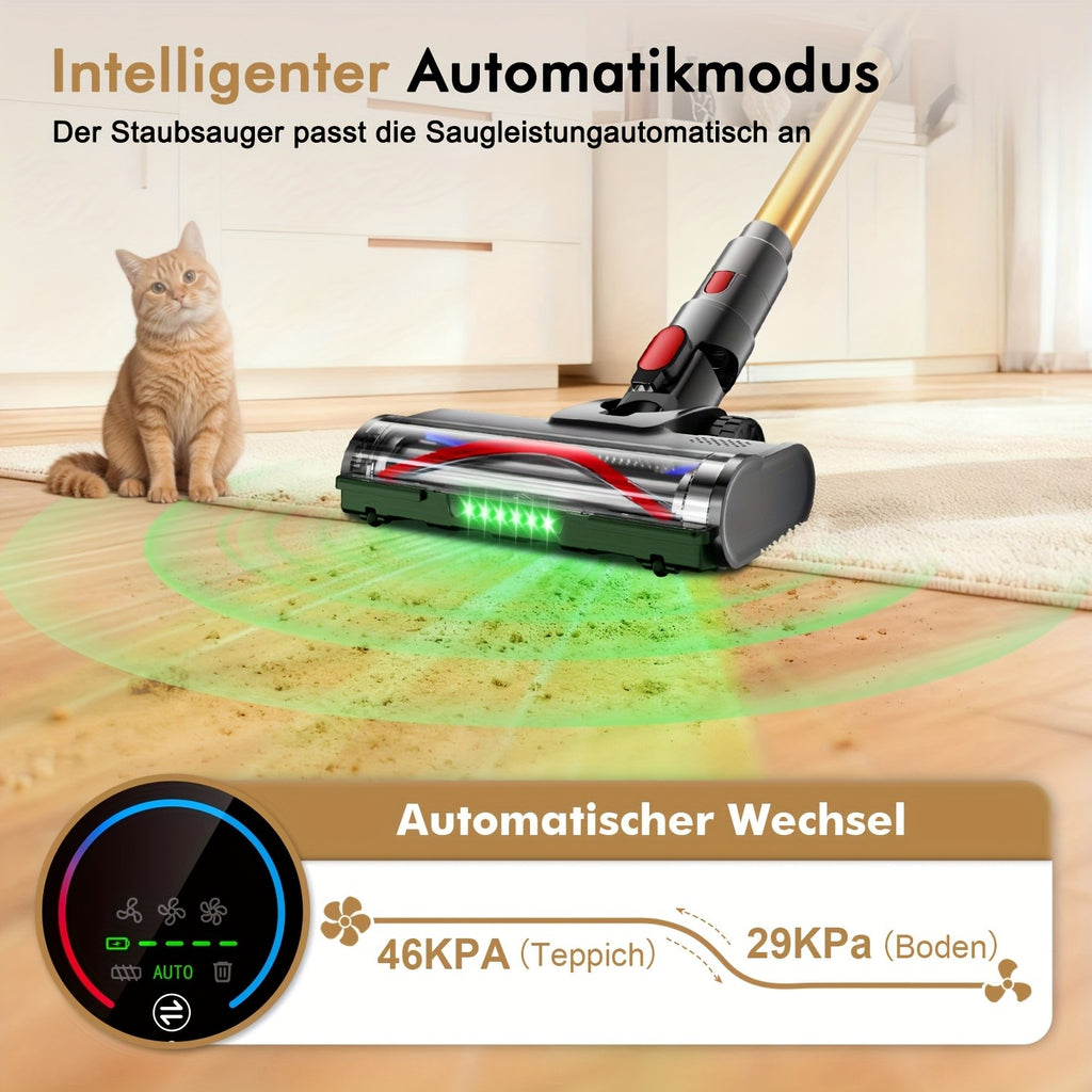 Akku-Staubsauger, Lila für Teppiche und Hartböden – Detailansicht 11
