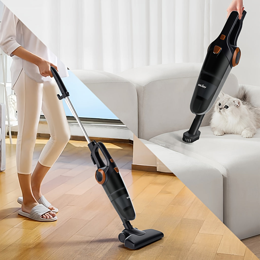 Akku-Staubsauger, Schwarz für Teppiche und Tierhaare – Detailansicht 9