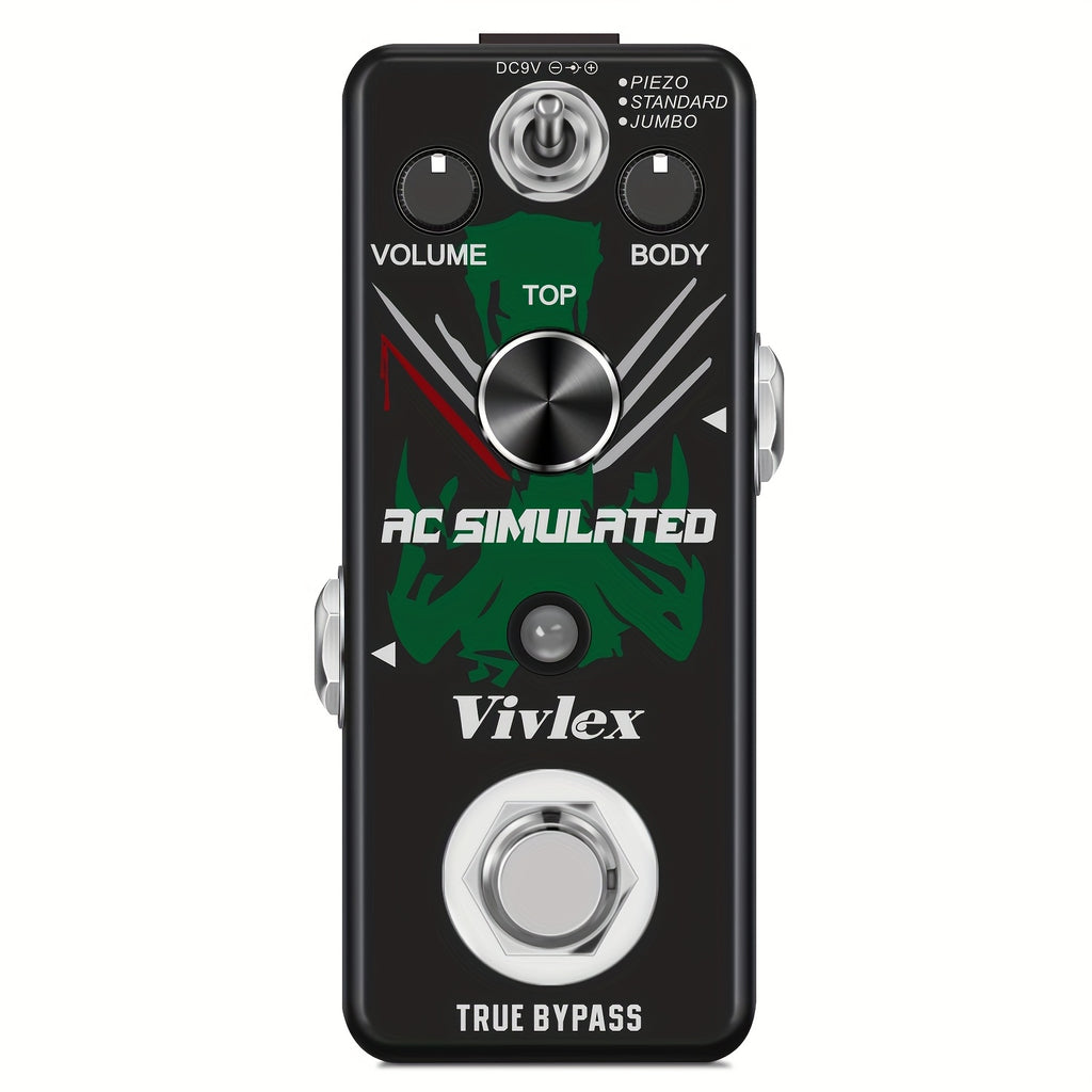 Akustikgitarren-Simulatoren-Pedal für verbesserte Akustikgitarren-Simulation und Alltag – Detailansicht 6