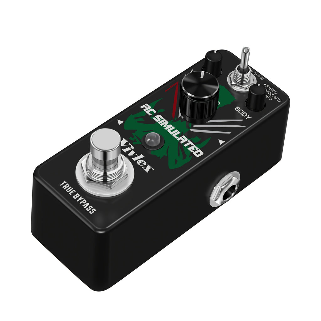 Akustikgitarren-Simulatoren-Pedal für verbesserte Akustikgitarren-Simulation und Alltag – Detailansicht 7