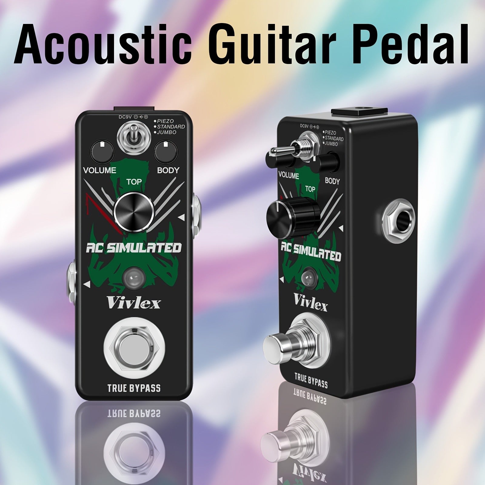 Akustikgitarren-Simulatoren-Pedal für verbesserte Akustikgitarren-Simulation und Alltag – Detailansicht 9