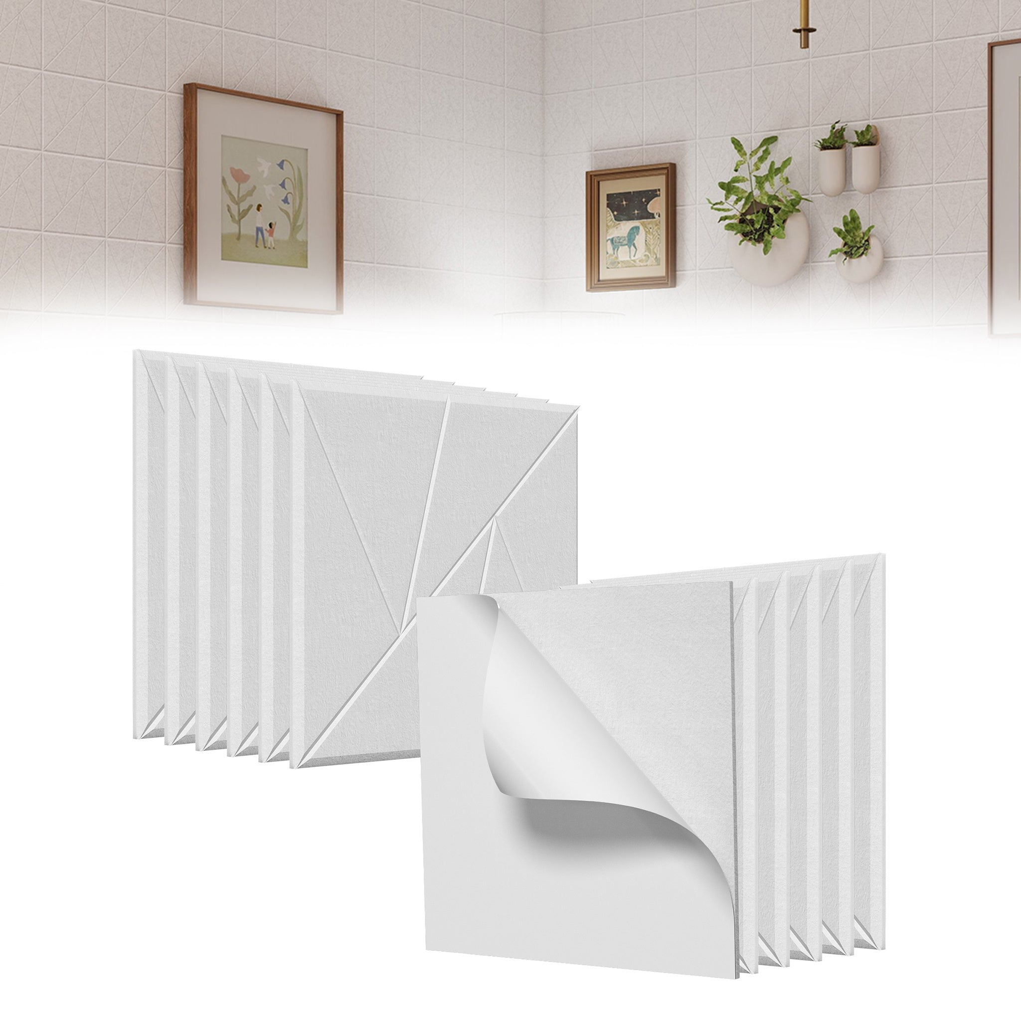 Akustikpaneele, 30x30x0,9cm für Büro und Homeoffice – Detailansicht 12