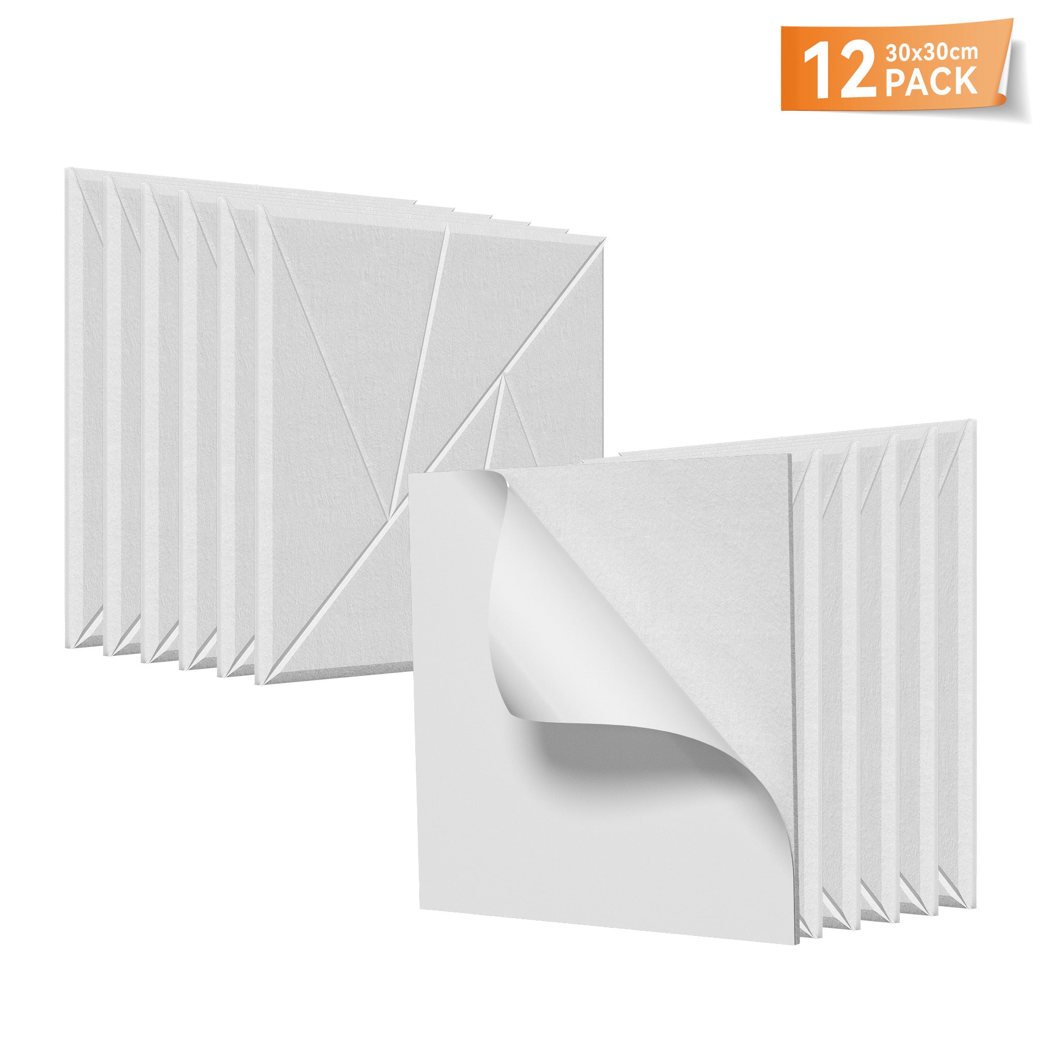 Akustikpaneele, 30x30x0,9cm für Büro und Homeoffice – Detailansicht 15