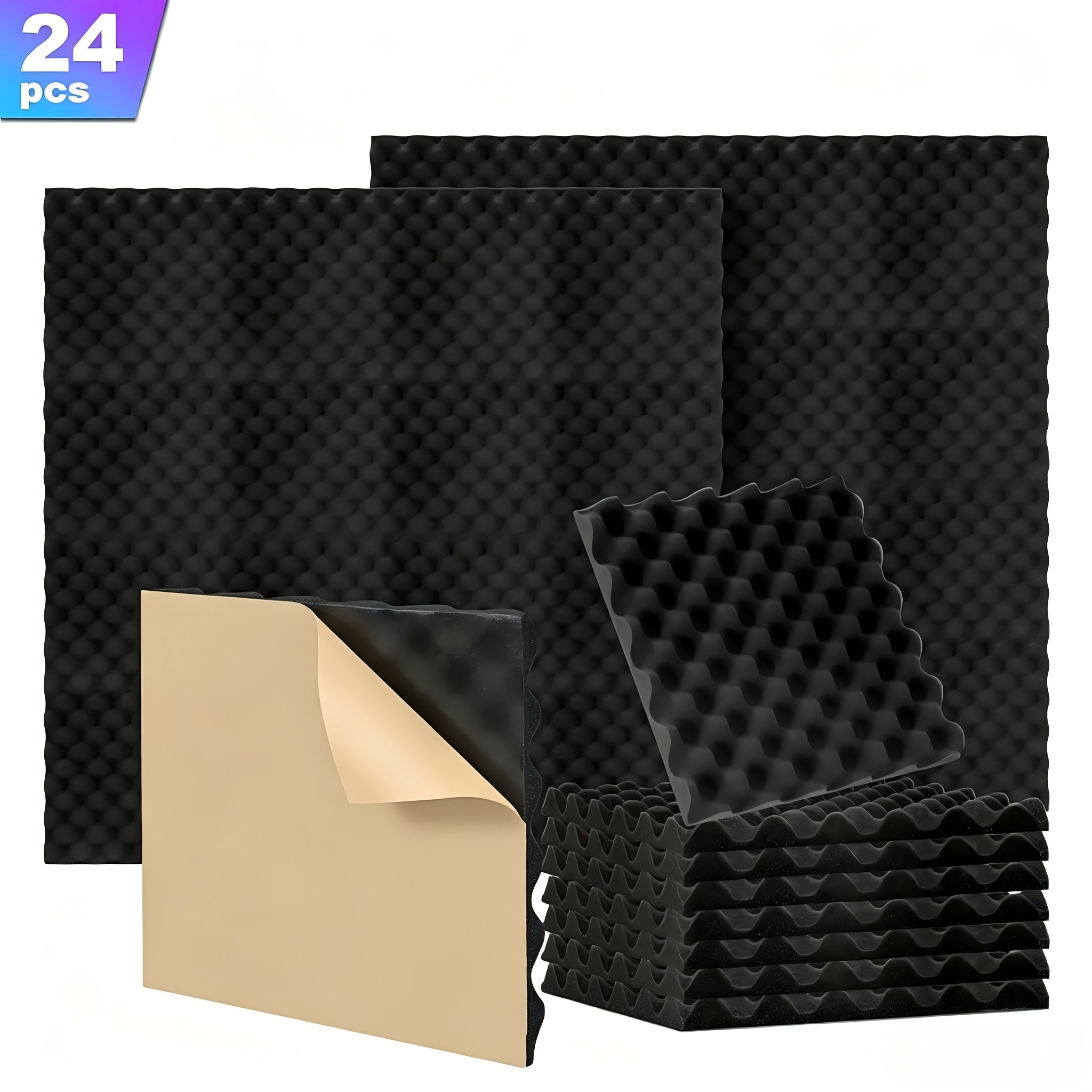 Akustikpaneele, 30x30x2,5 cm für Büro und Homeoffice – Detailansicht 4