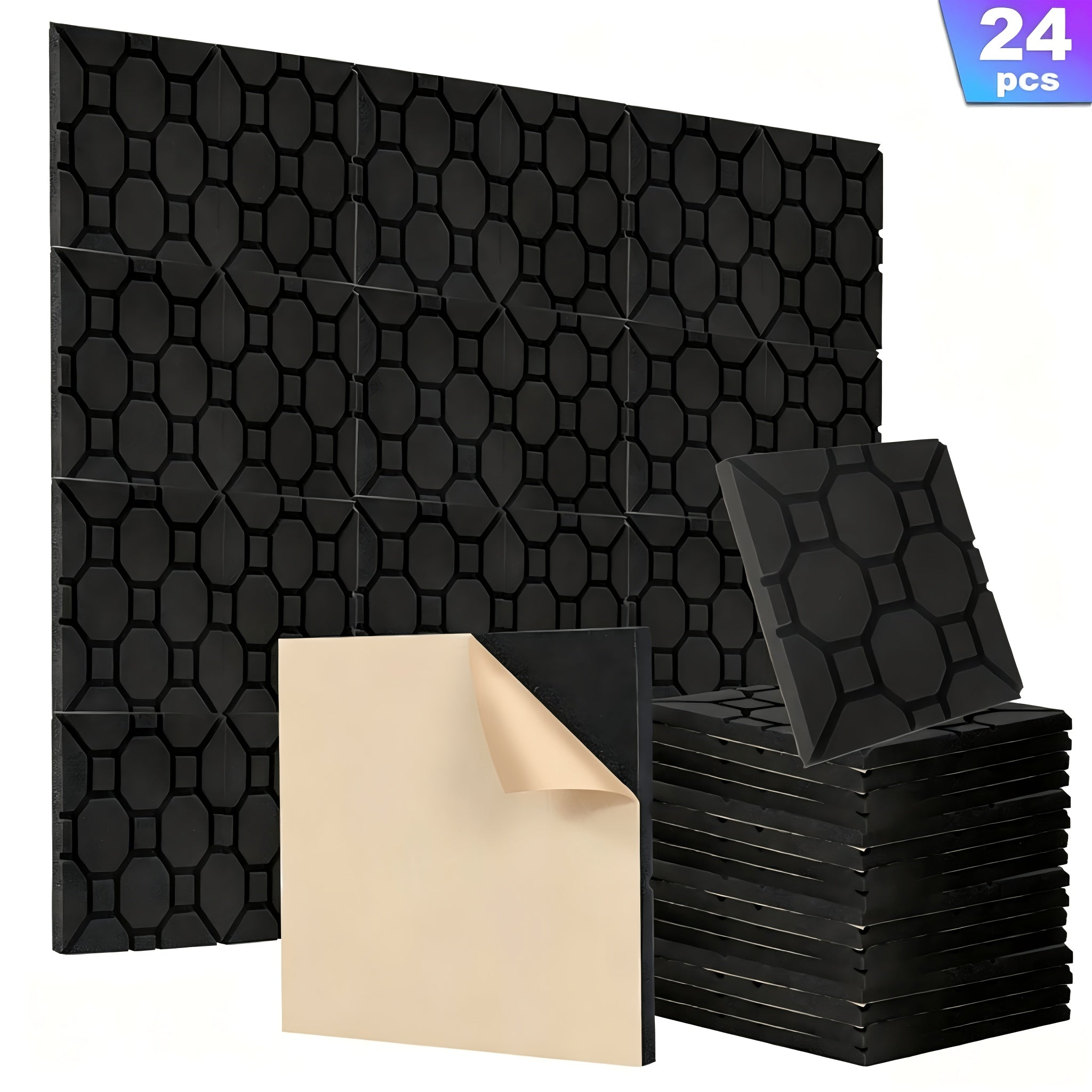 Akustikpaneele, 30x30x2,5cm für Büro und Homeoffice – Detailansicht 2