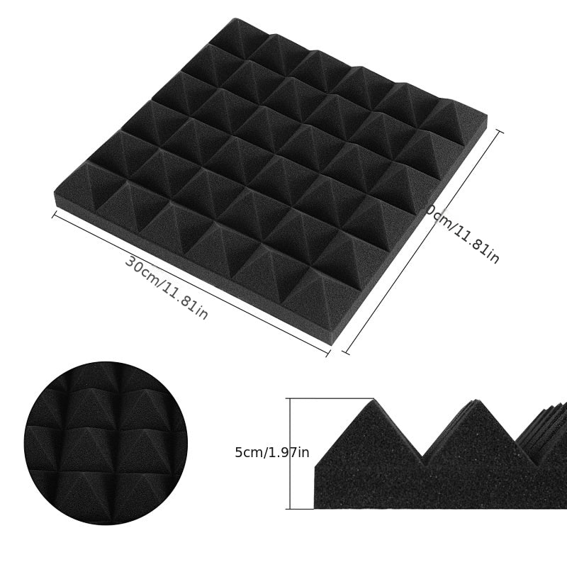 Akustikpaneele, 30x30x2,5cm für Büro und Homeoffice – Detailansicht 3