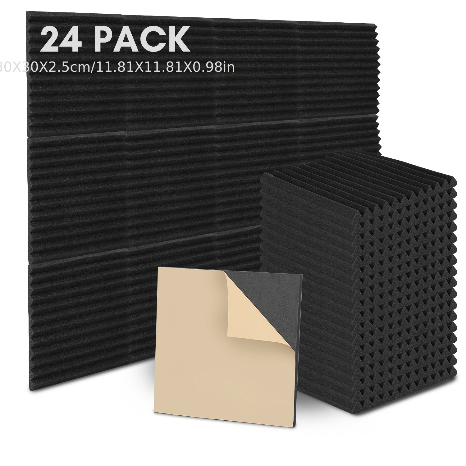 Akustikpaneele, 30x30x2,5cm für Büro und Homeoffice – Detailansicht 4