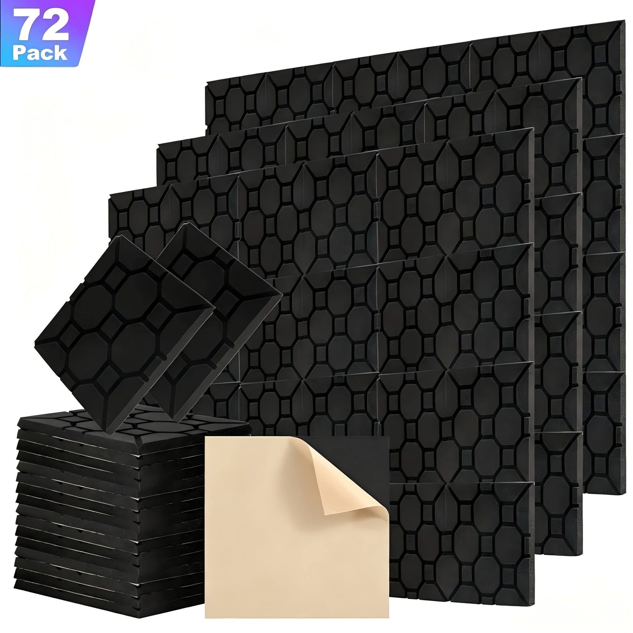 Akustikpaneele, 30x30x2,5cm für Büro und Homeoffice – Detailansicht 5