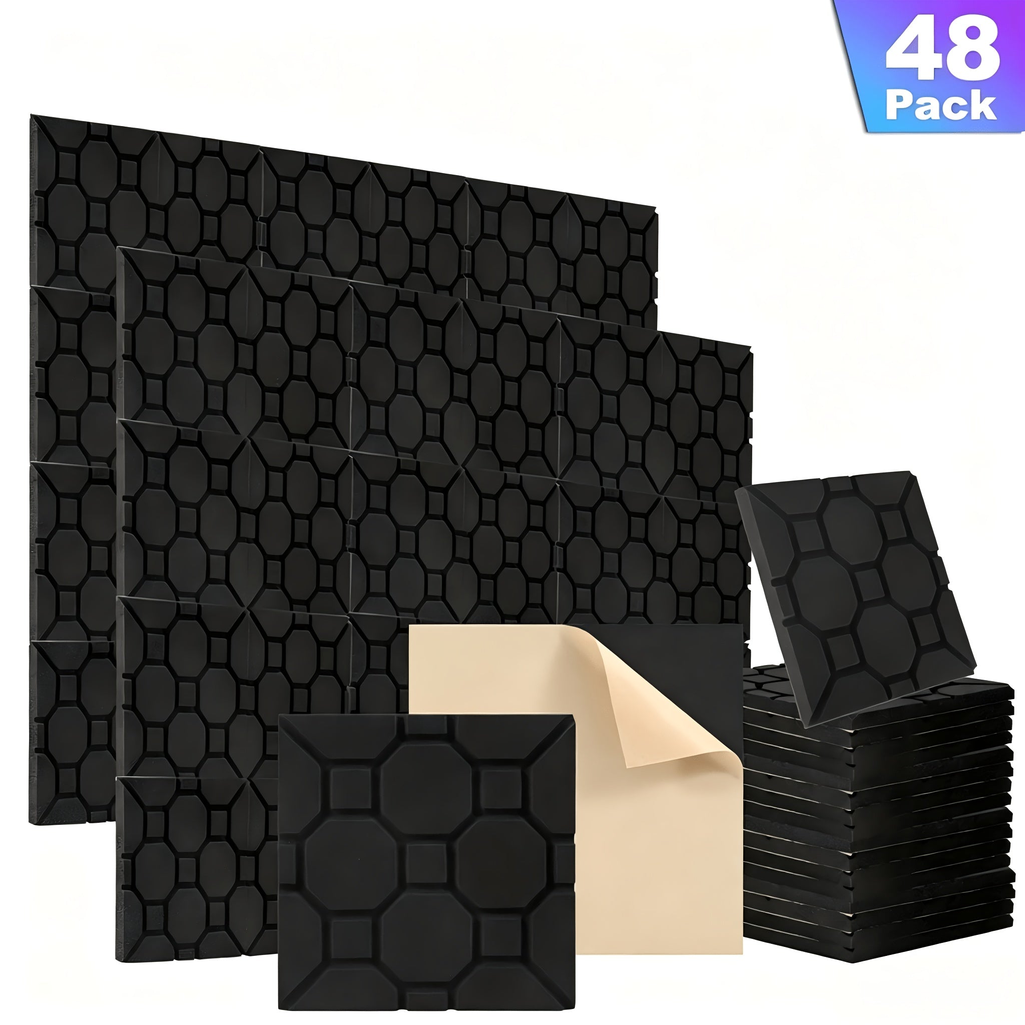 Akustikpaneele, 30x30x2,5cm für Büro und Homeoffice – Detailansicht 9