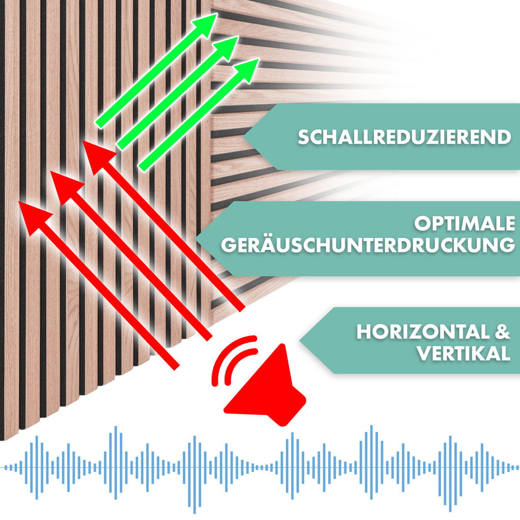 Akustikpaneele, Roter Eichenbaum für Büro und Homeoffice – Detailansicht 26