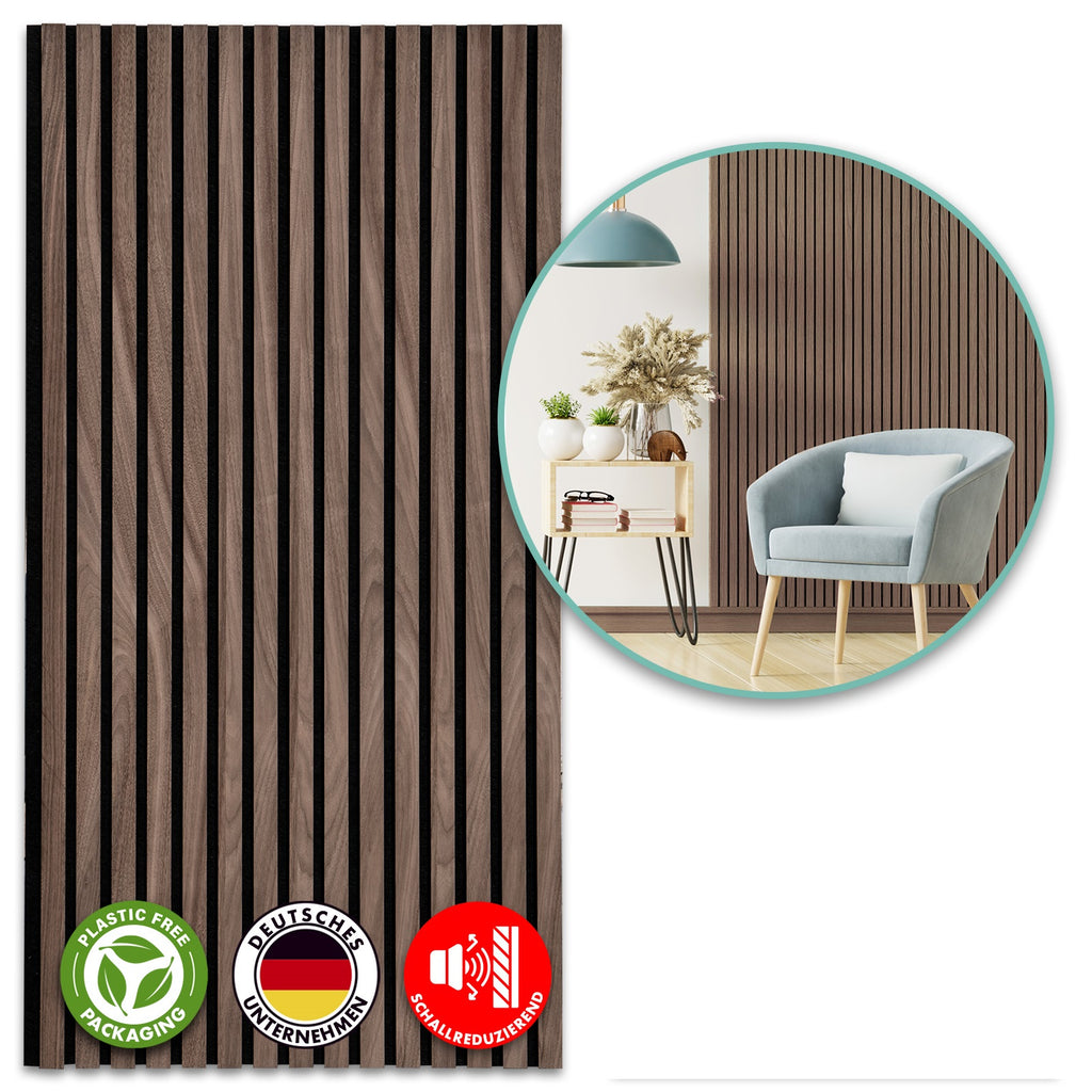 Akustikpaneele, Roter Eichenbaum für Büro und Homeoffice – Detailansicht 36