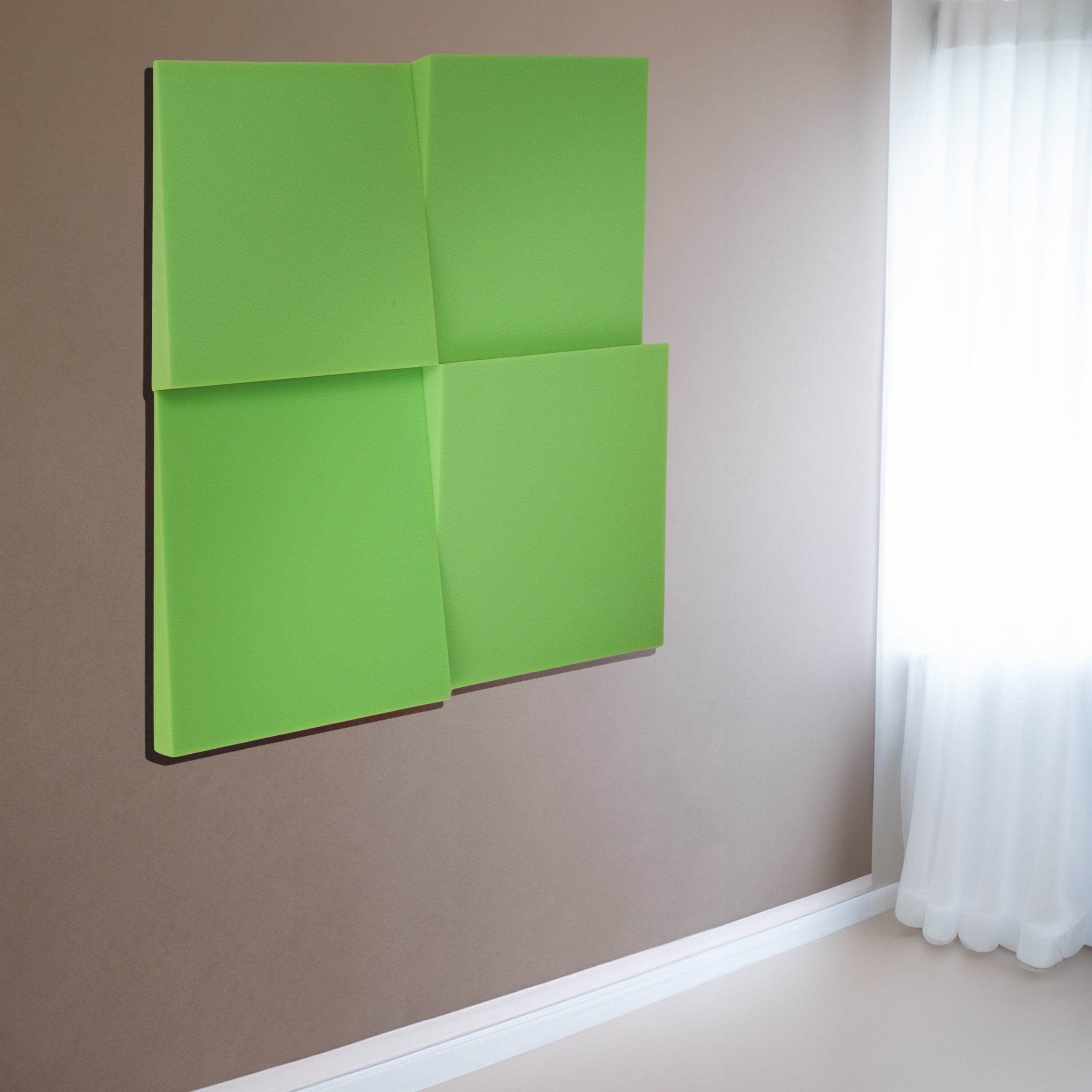 Akustikpaneele, Wassermelonenfarben für Homeoffice und Büro – Detailansicht 5