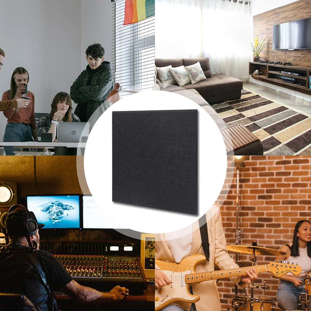 Akustikplatten, Schwarz für Schlafzimmer und Bett – Detailansicht 5