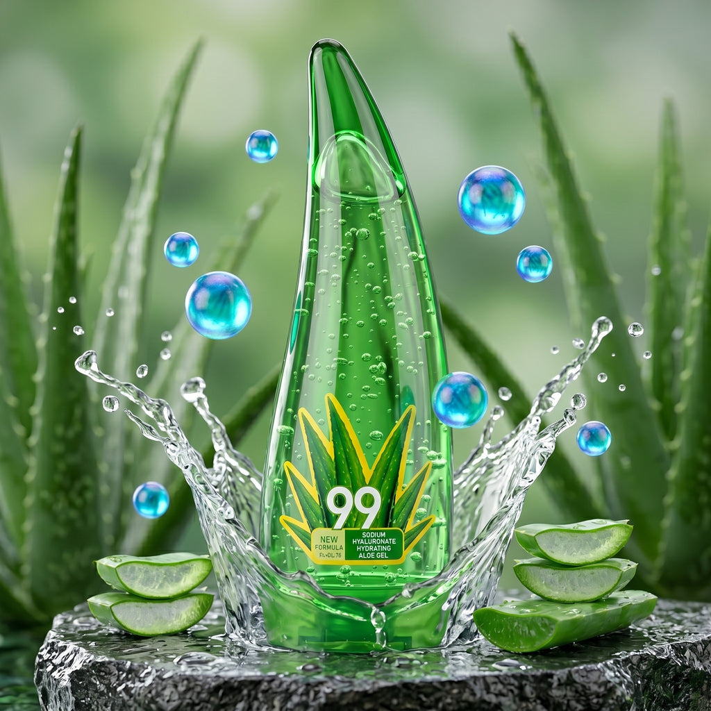 Aloe Vera Gel, 2 Stück für Pflege zu Hause – Hauptansicht