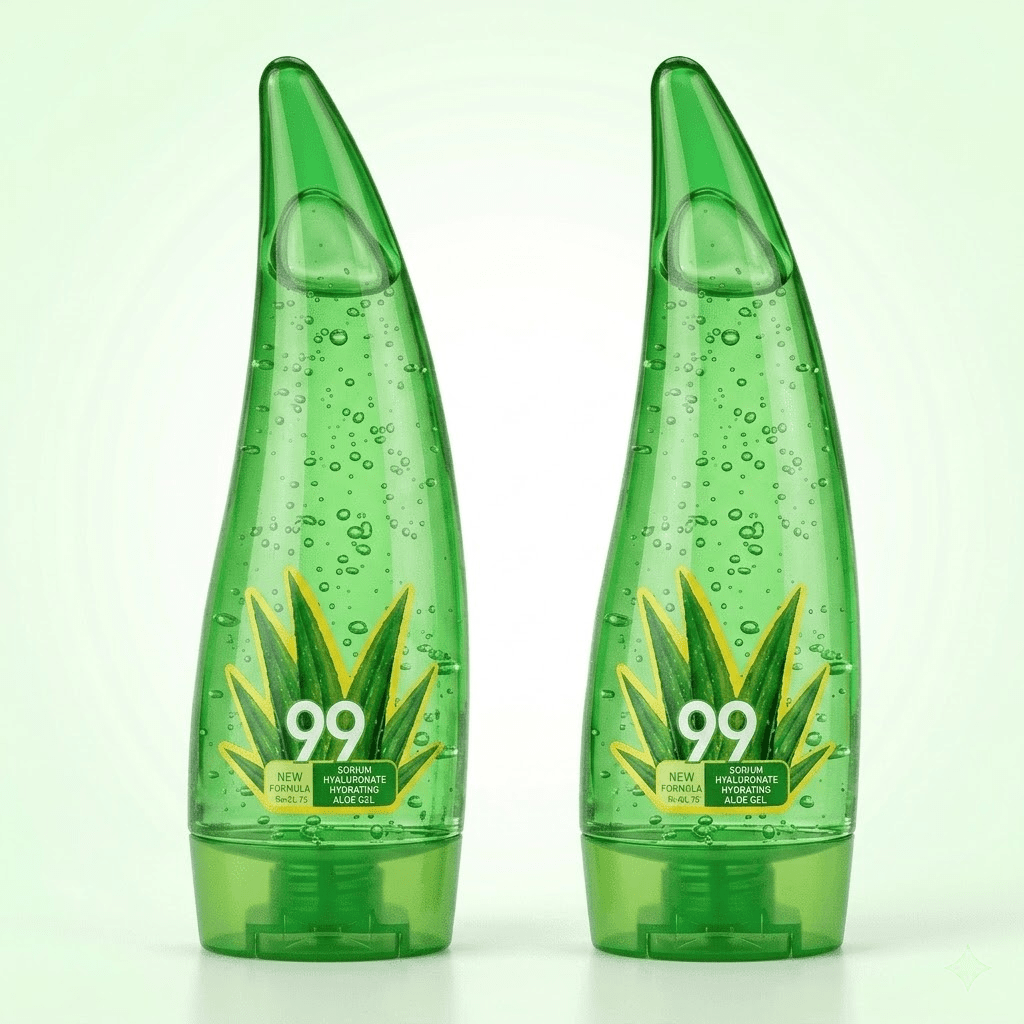 Aloe Vera Gel, 2 Stück für Pflege zu Hause – Detailansicht 7