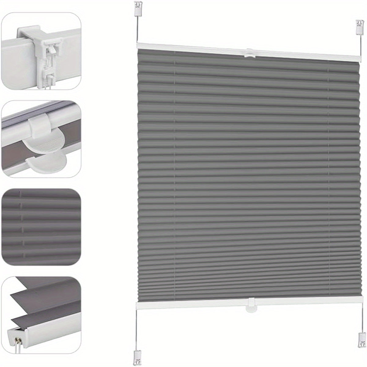 Aluminium-Jalousie, Beige für Fenster – Detailansicht 47