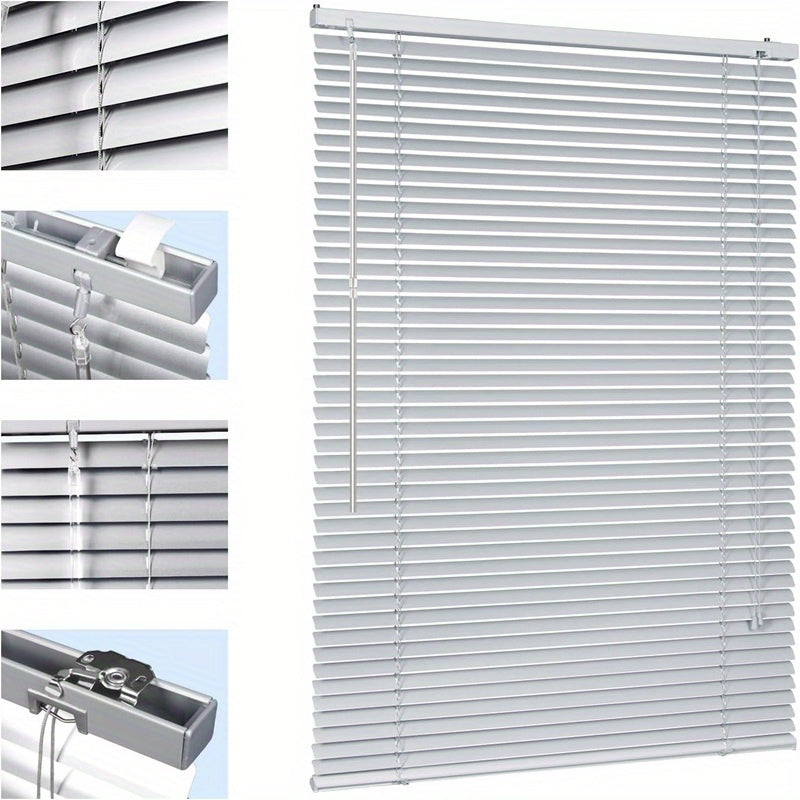 Aluminium-Jalousie, Gipsfarbe für Fenster – Detailansicht 11