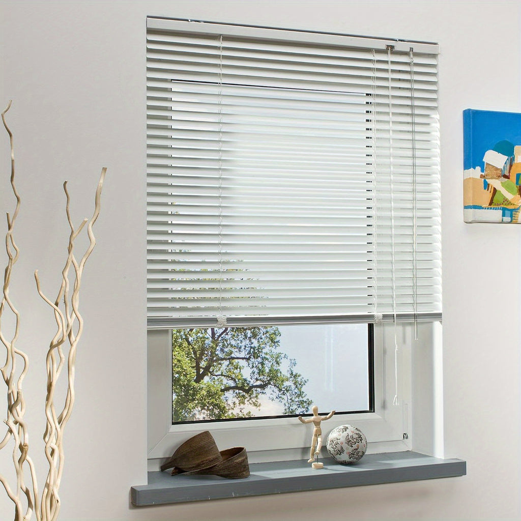 Aluminium-Jalousie, Schwarz für Sichtschutz und Fenster – Detailansicht 7