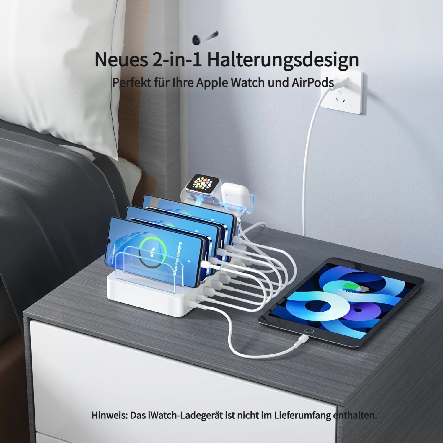Android-Tablet, 60W für mehrere Geräte und Alltag – Detailansicht 2