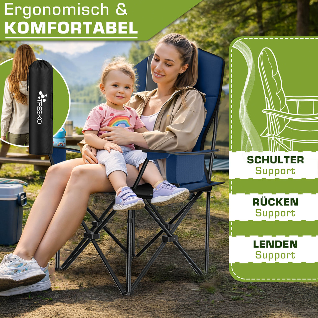 Angelstuhl, faltbar für Wohnen und Sitzen – Detailansicht 7