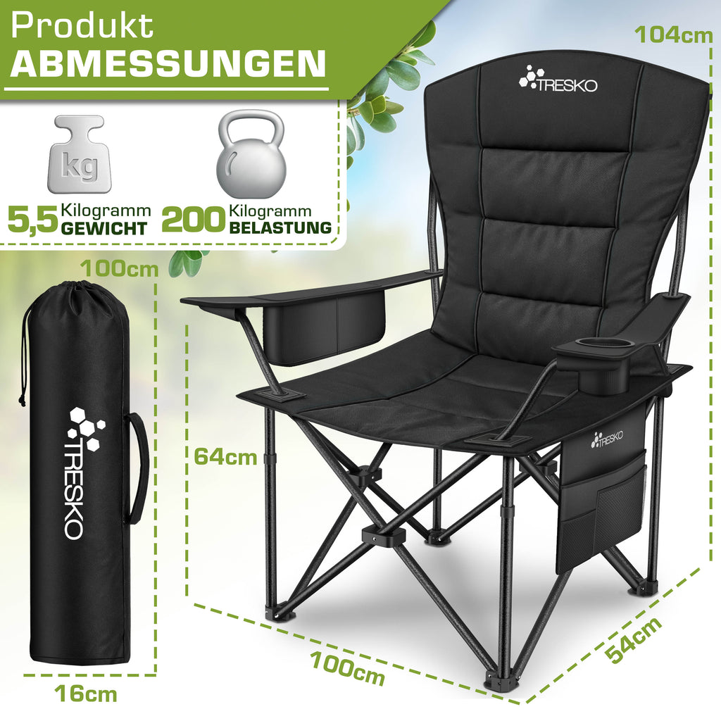 Angelstuhl, faltbar für Wohnen und Sitzen – Detailansicht 21