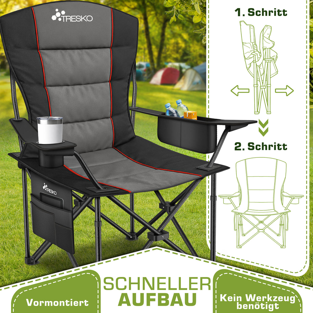Angelstuhl, faltbar für Wohnen und Sitzen – Detailansicht 34
